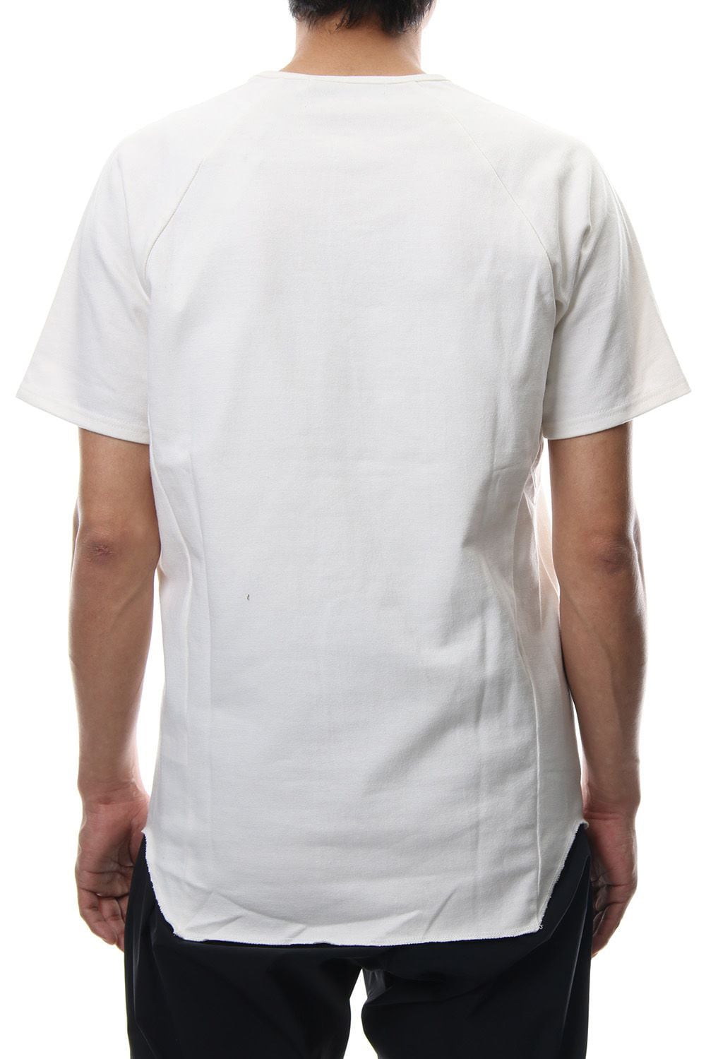 U NECK RAGLAN S/S - CM-1602 - White