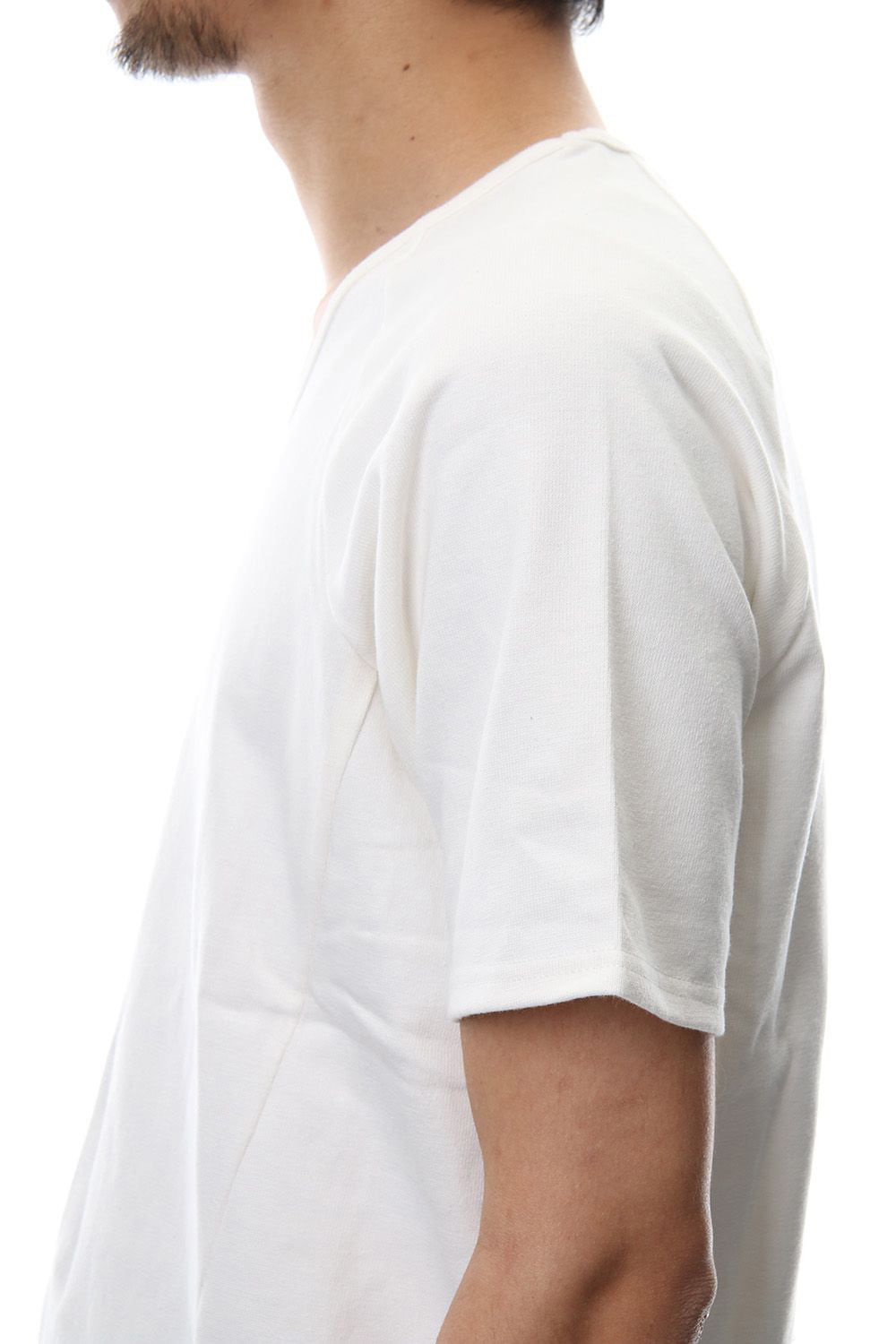 U NECK RAGLAN S/S - CM-1602 - White