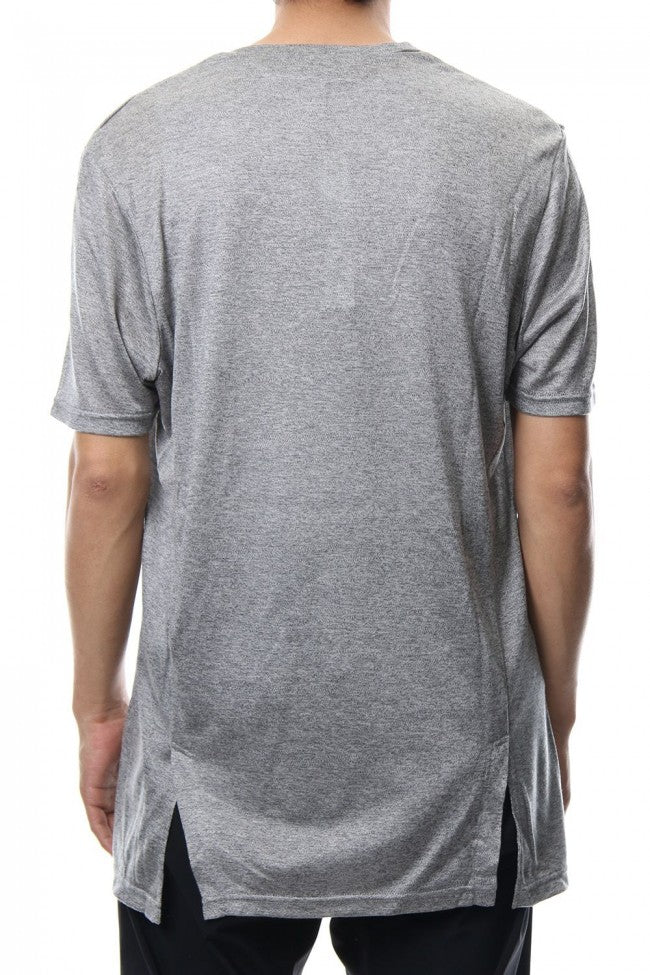 CRACK NECK S/S - CM-1601 - Gray