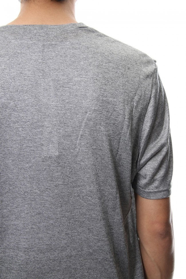 CRACK NECK S/S - CM-1601 - Gray