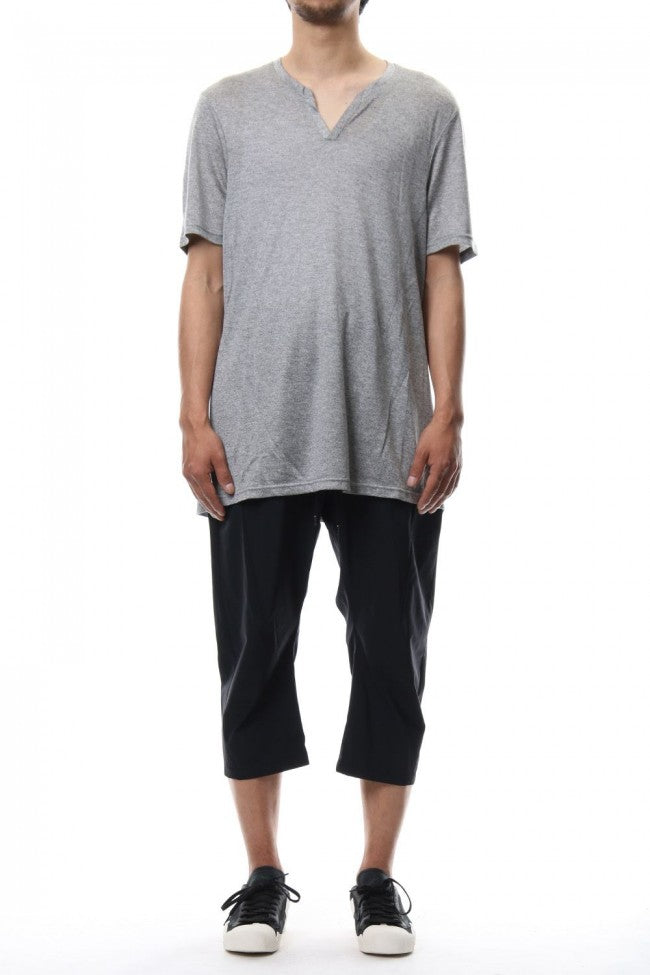 CRACK NECK S/S - CM-1601 - Gray