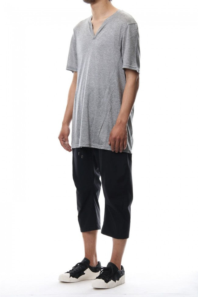 CRACK NECK S/S - CM-1601 - Gray