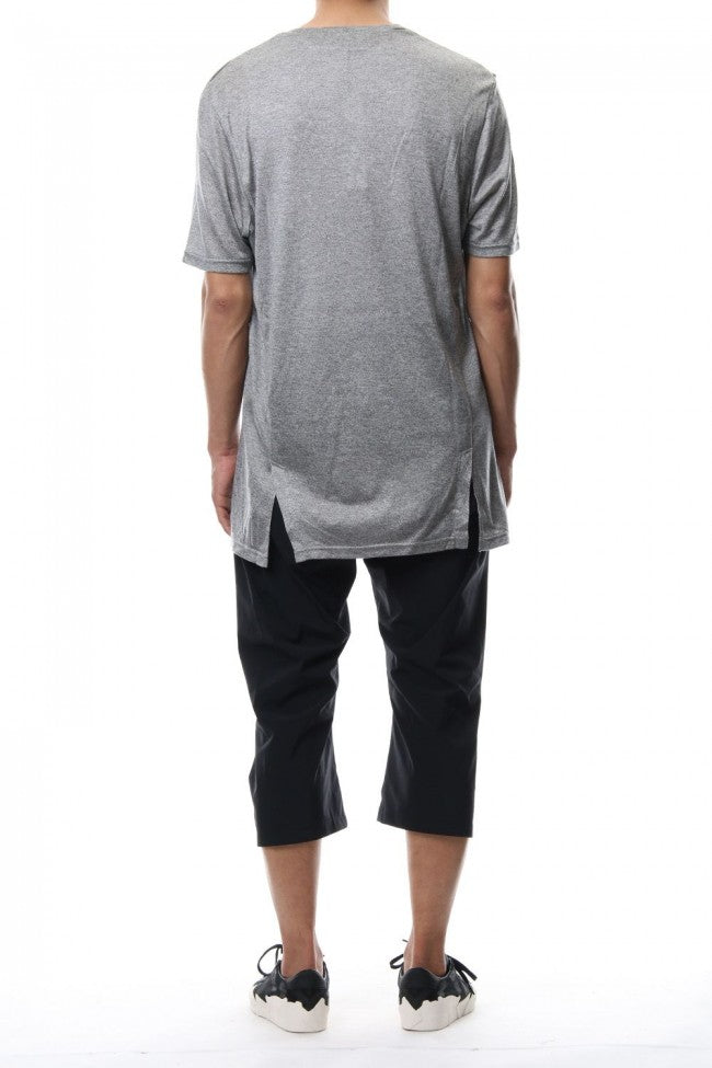 CRACK NECK S/S - CM-1601 - Gray