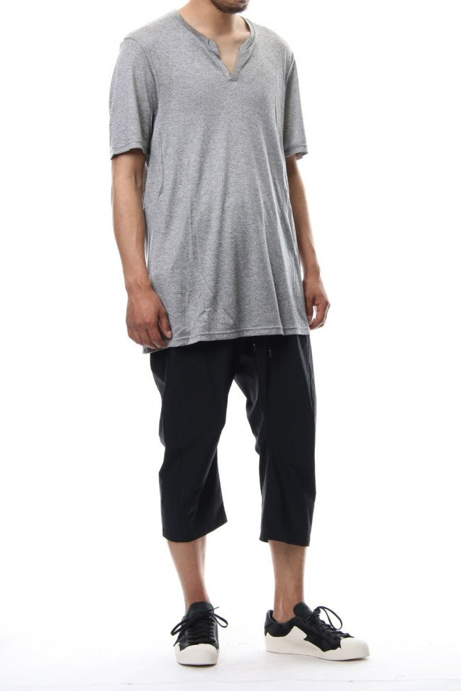 CRACK NECK S/S - CM-1601 - Gray