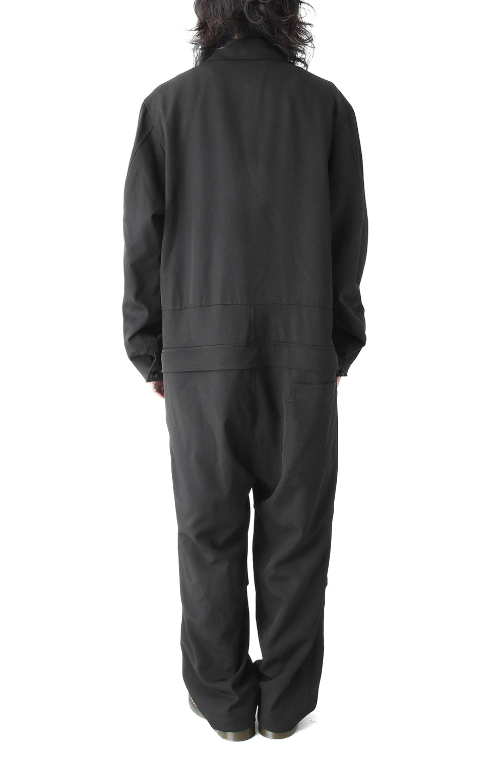 Wrinkle Gabardine Jump Suit