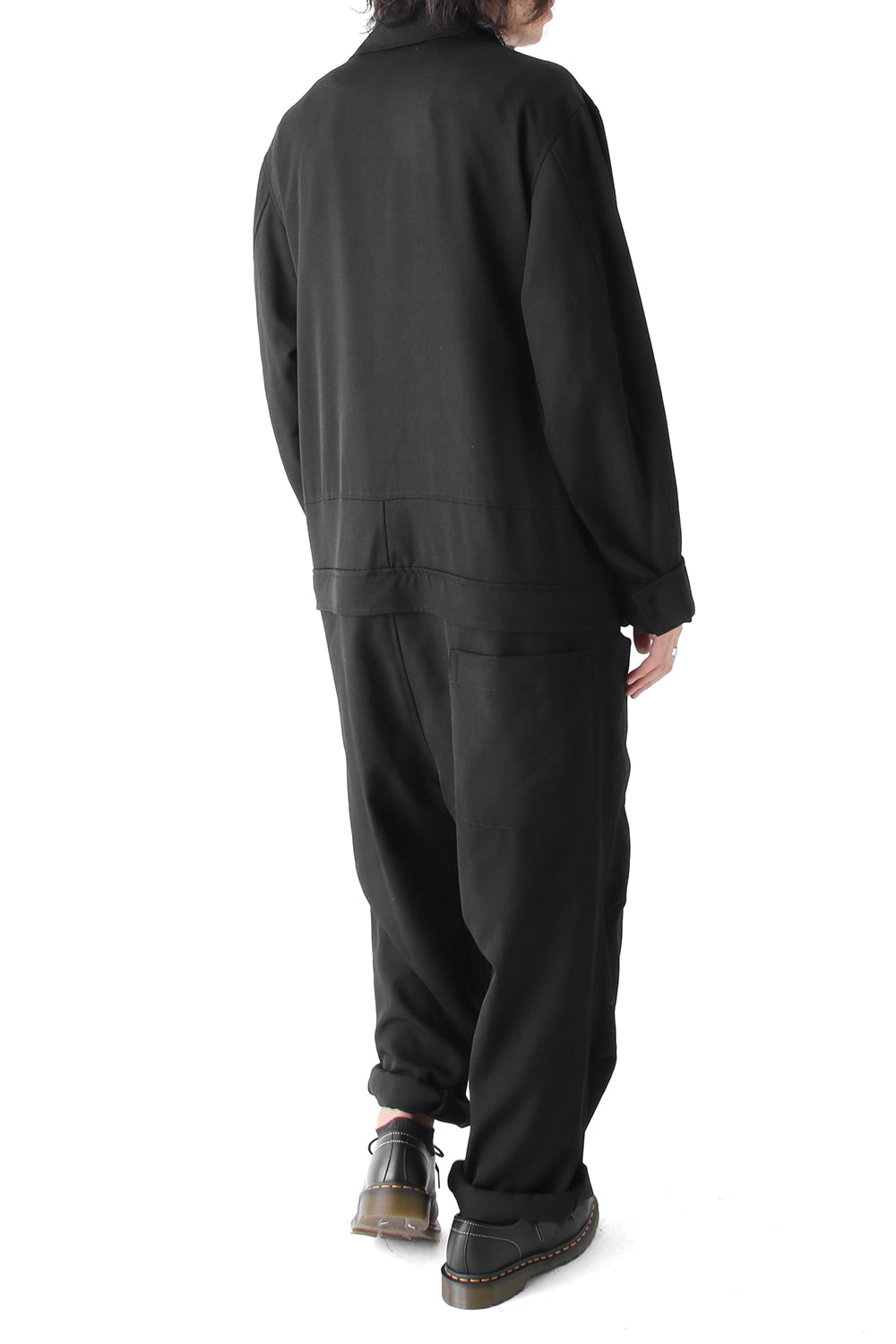 Wrinkle Gabardine Jump Suit