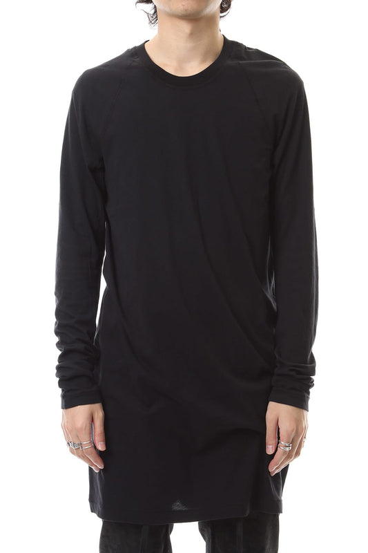 Raglan Long Sleeve T-Shirts Black