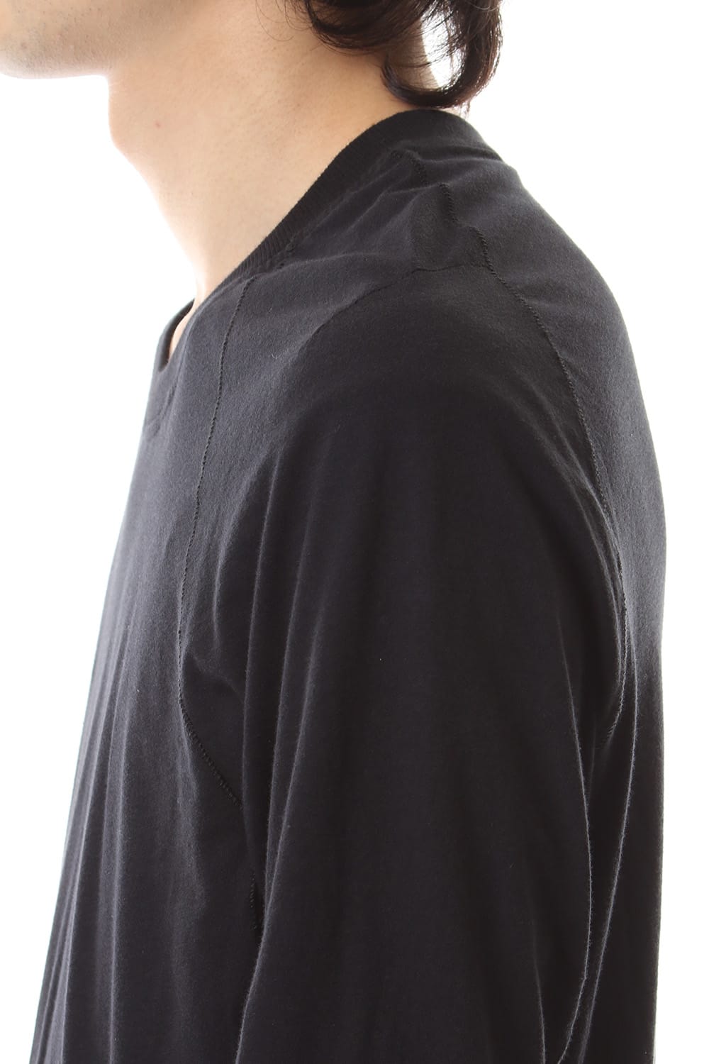 Raglan Long Sleeve T-Shirts Black