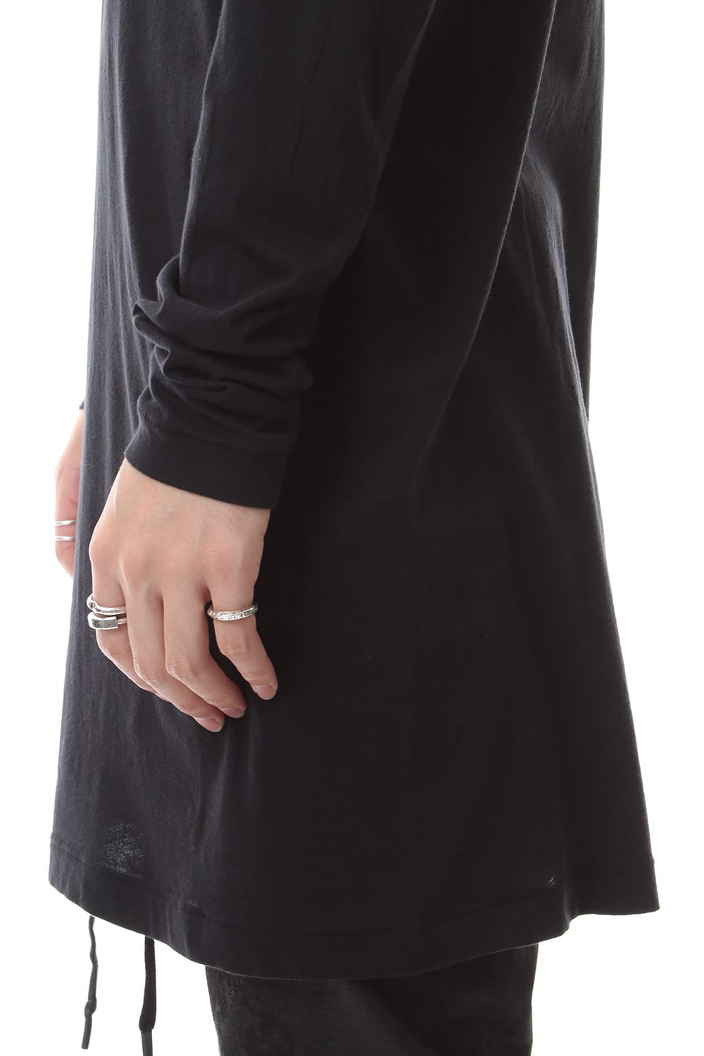 Raglan Long Sleeve T-Shirts Black