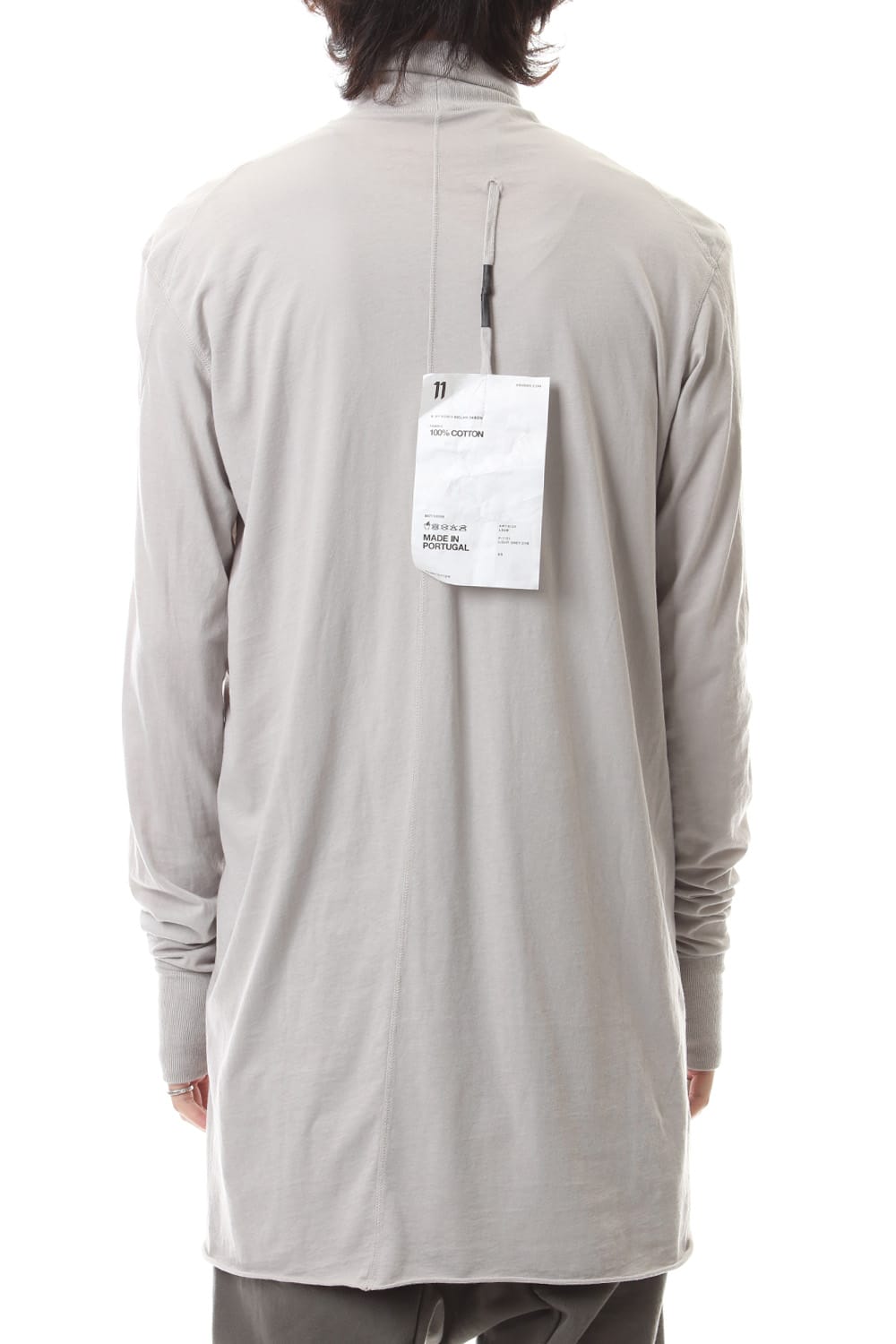 Turtle Neck Long Sleeve Lignt Gray Dye