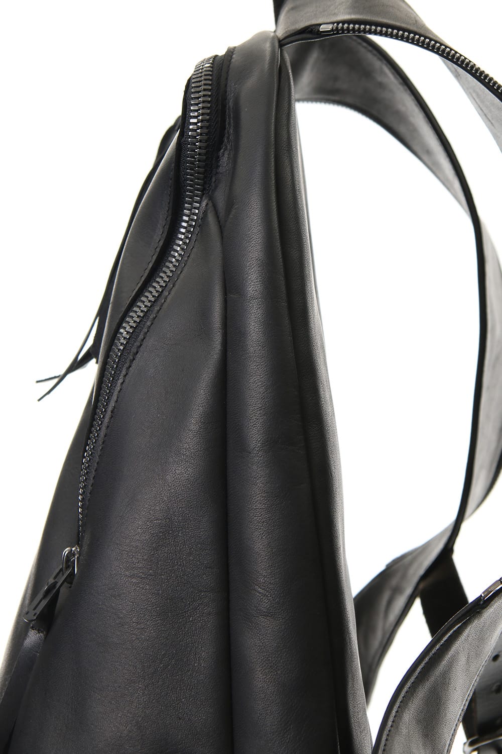 Horse Leather Sleeve Attached Back Pack - ST109-0019A