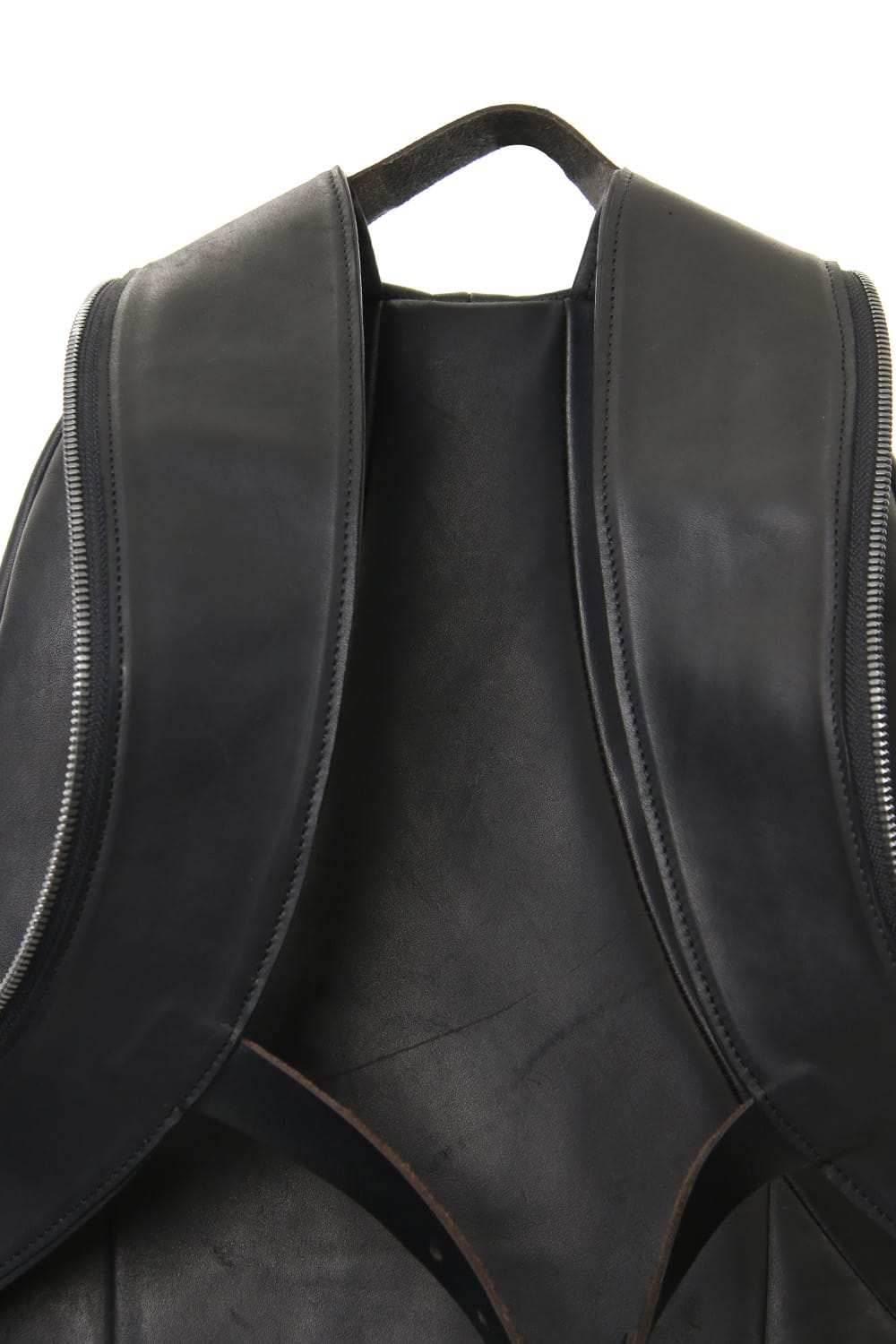 Horse Leather Sleeve Attached Back Pack - ST109-0019A