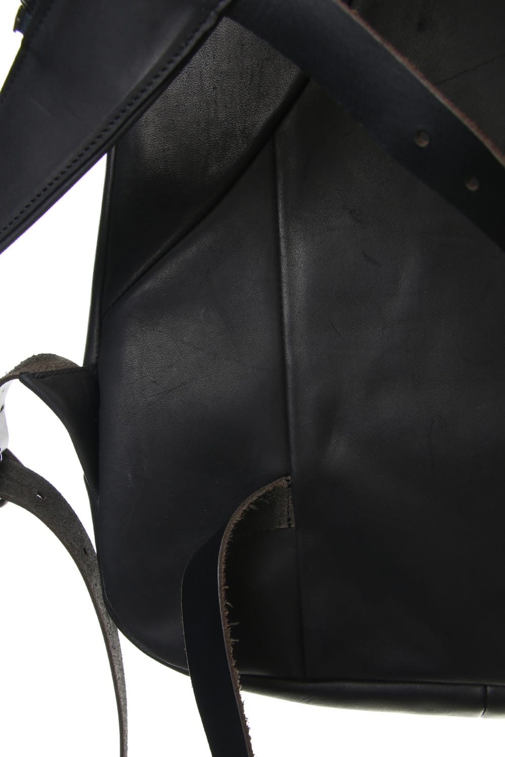 Horse Leather Sleeve Attached Back Pack - ST109-0019A