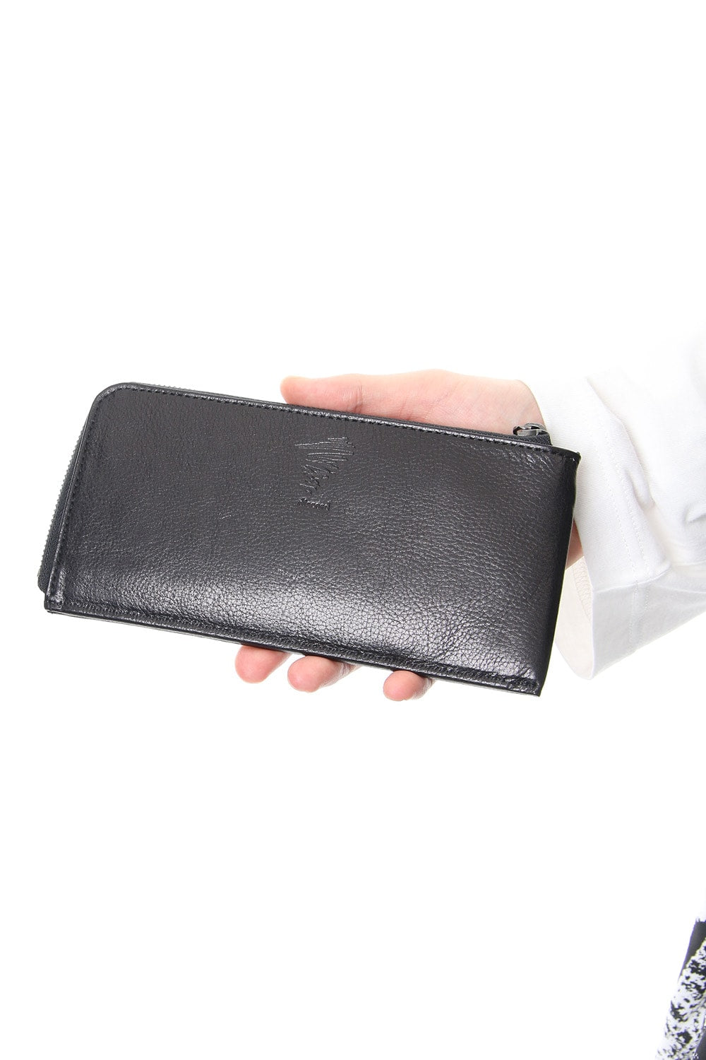 Antique leather compact long wallet - DV-A08-703