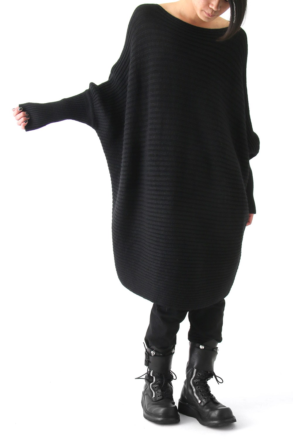 PONCHO KNIT