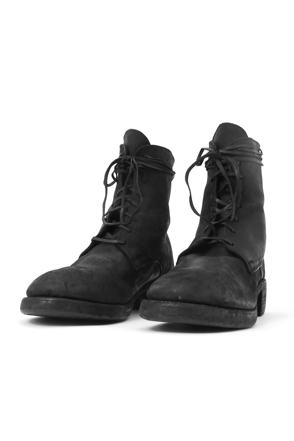 Laced Up Boots Double Sole - 795Z CORDOVAN CONT