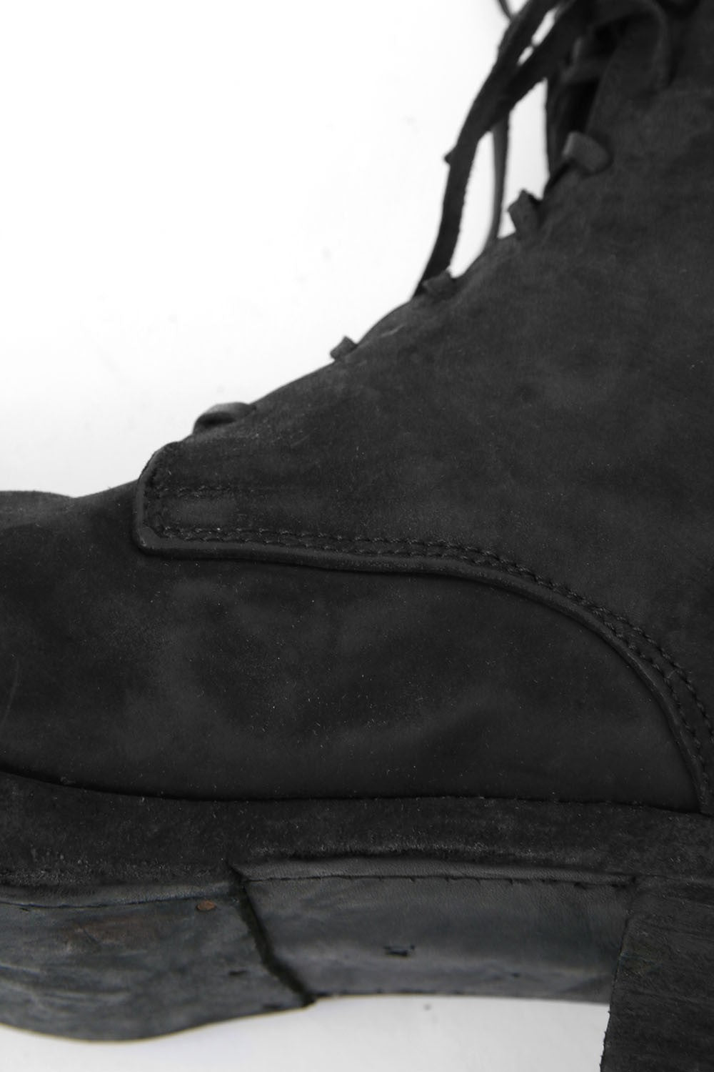 Laced Up Boots Double Sole - 795Z CORDOVAN CONT