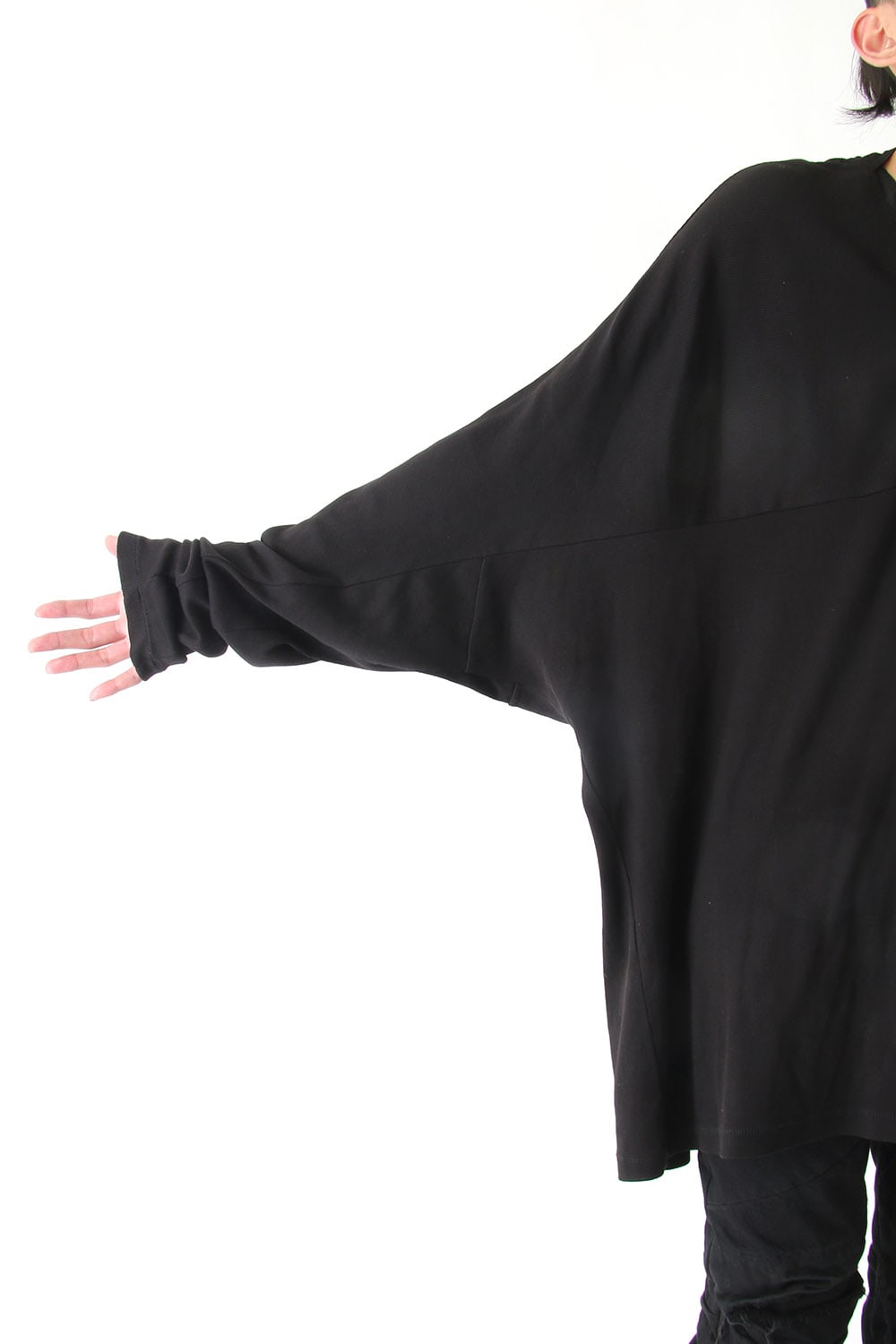 HENRY NECK OVER CUT-SEW