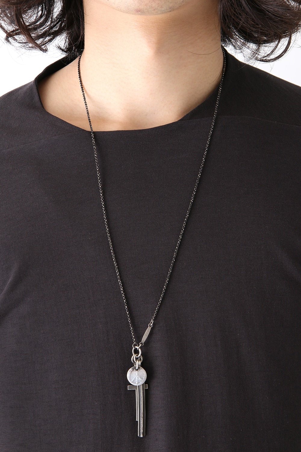 Necklace Cross + Peace