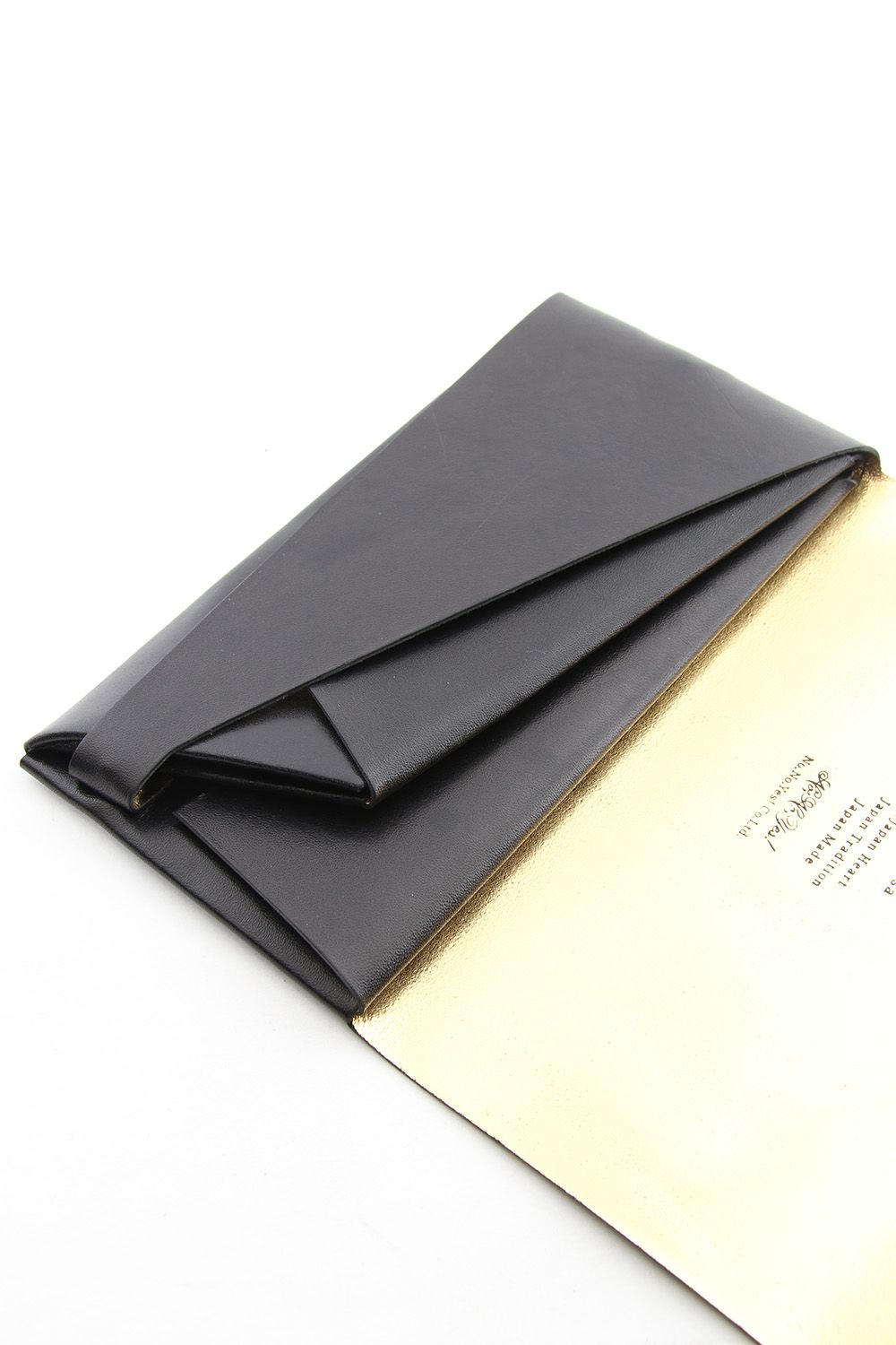 Shosa - No,No,Yes! Long Wallet Black Gold