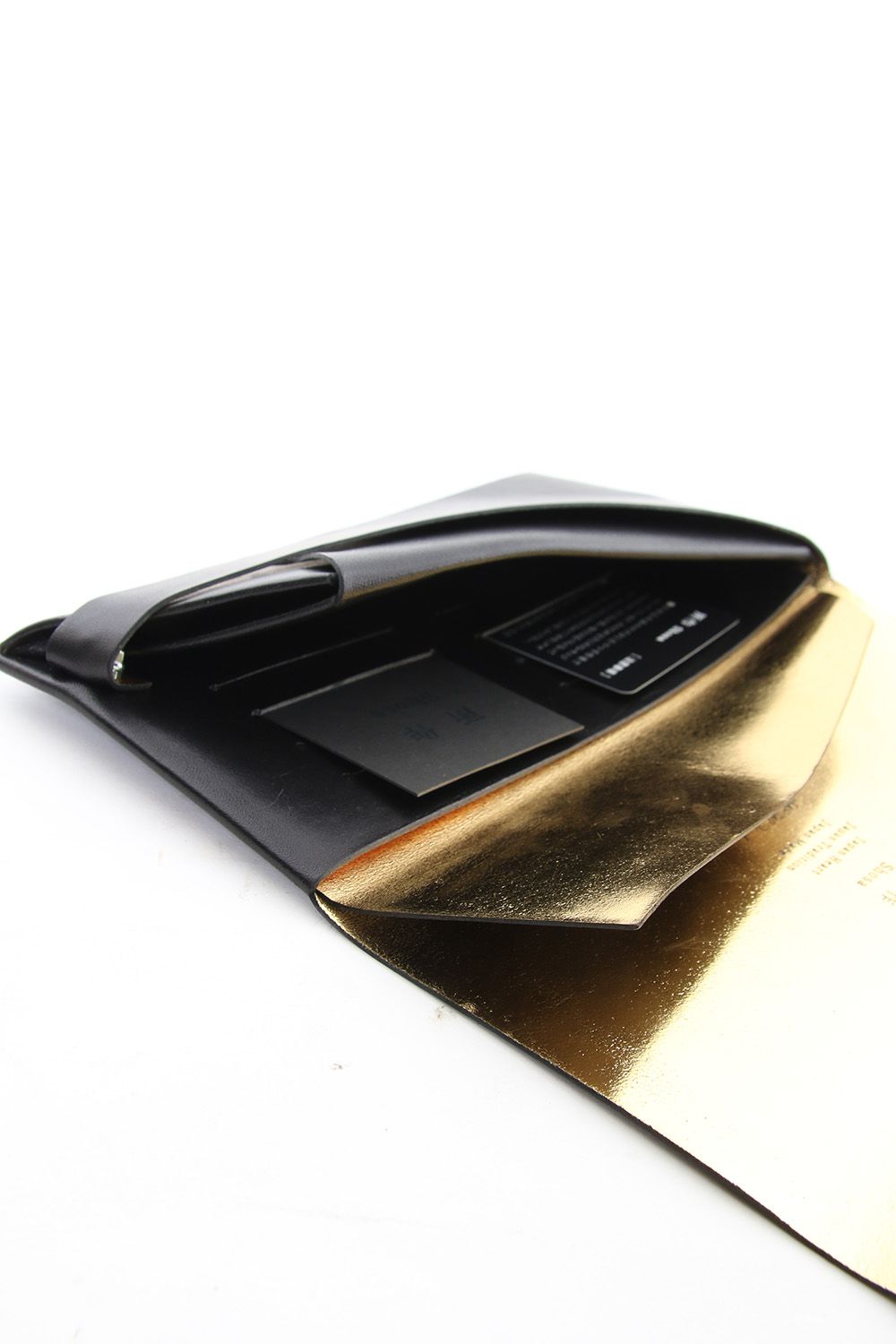 Shosa - No,No,Yes! Long Wallet Black Gold