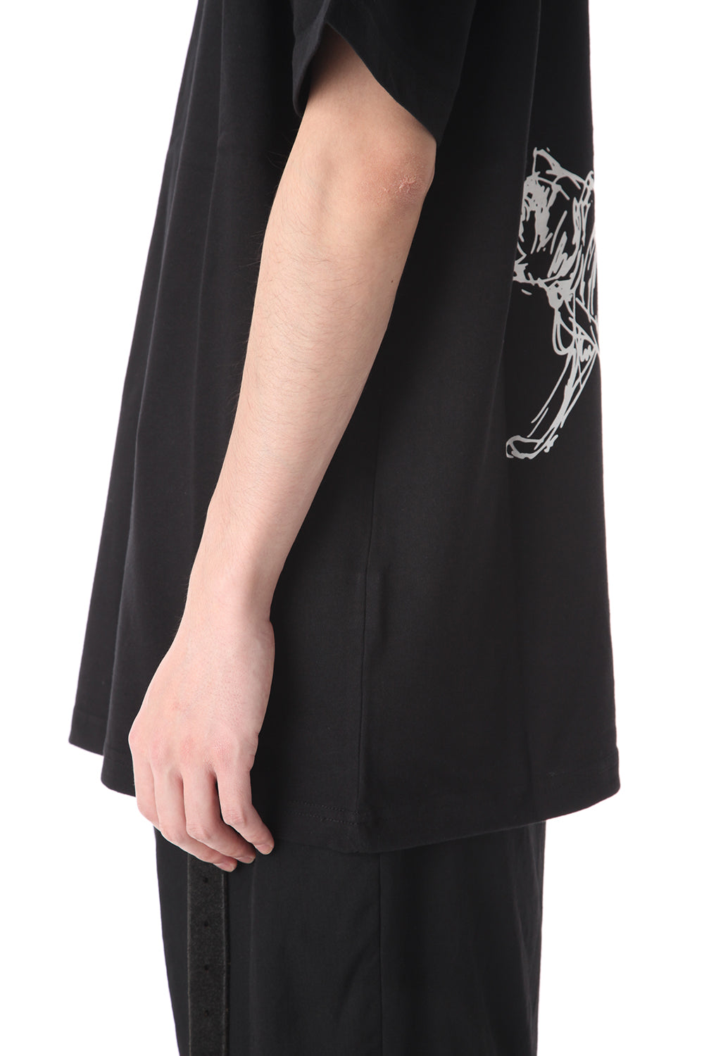 New Era YY Dog LOGO Short sleeve T-shirt