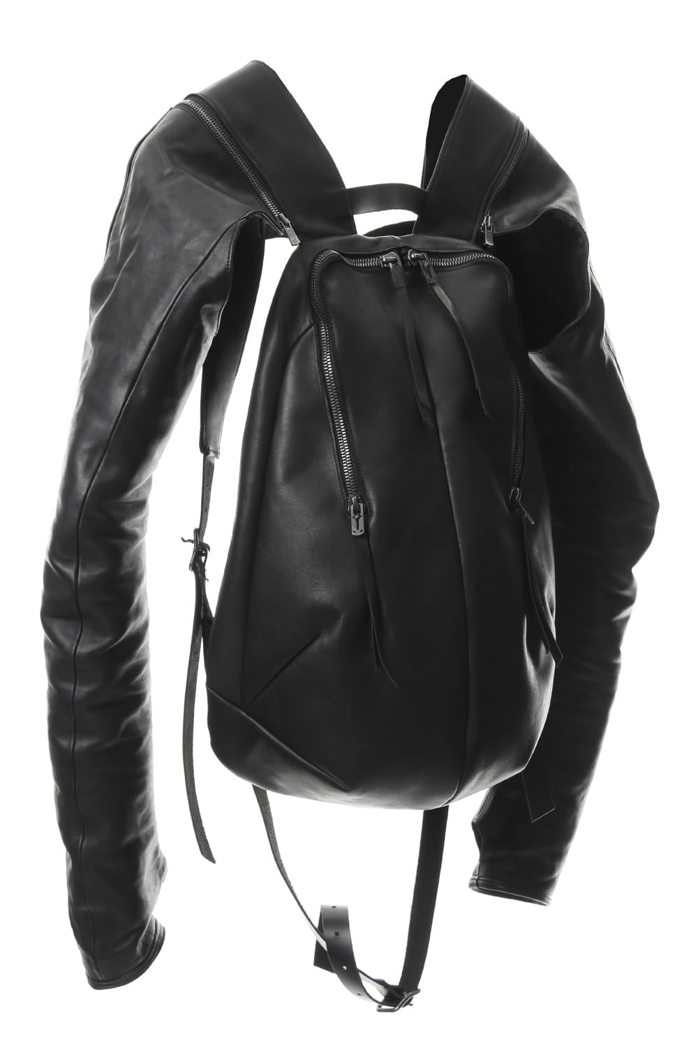 Horse Leather Sleeve Attached Back Pack - ST109-0019A