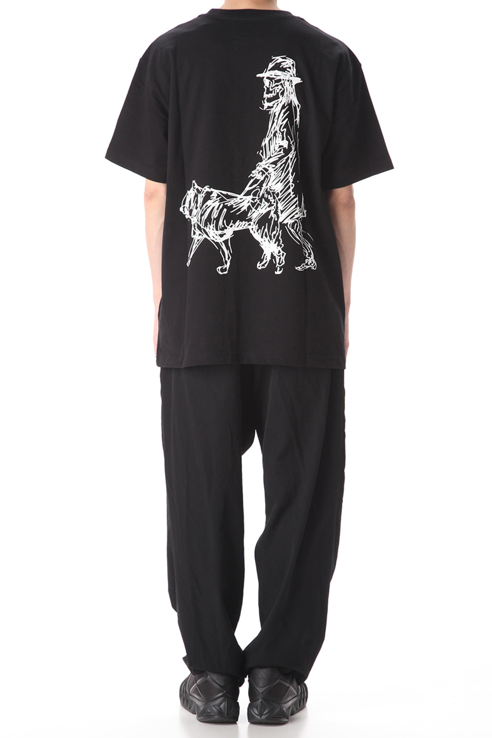 New Era YY Dog LOGO Short sleeve T-shirt