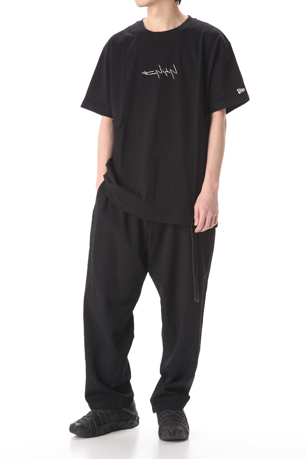 New Era YY Dog LOGO Short sleeve T-shirt