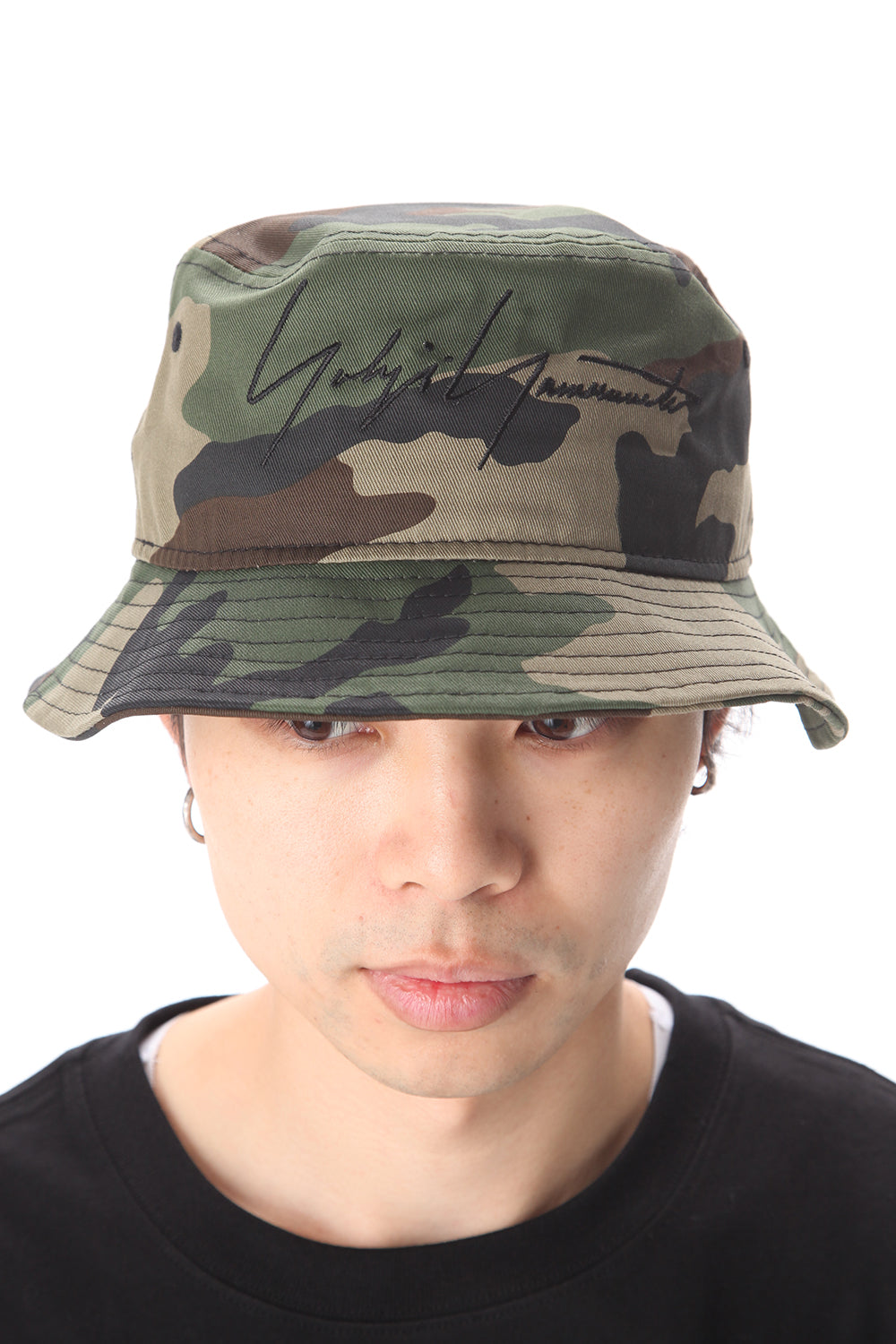 New Era Camouflage print YY LOGO Bucket hat