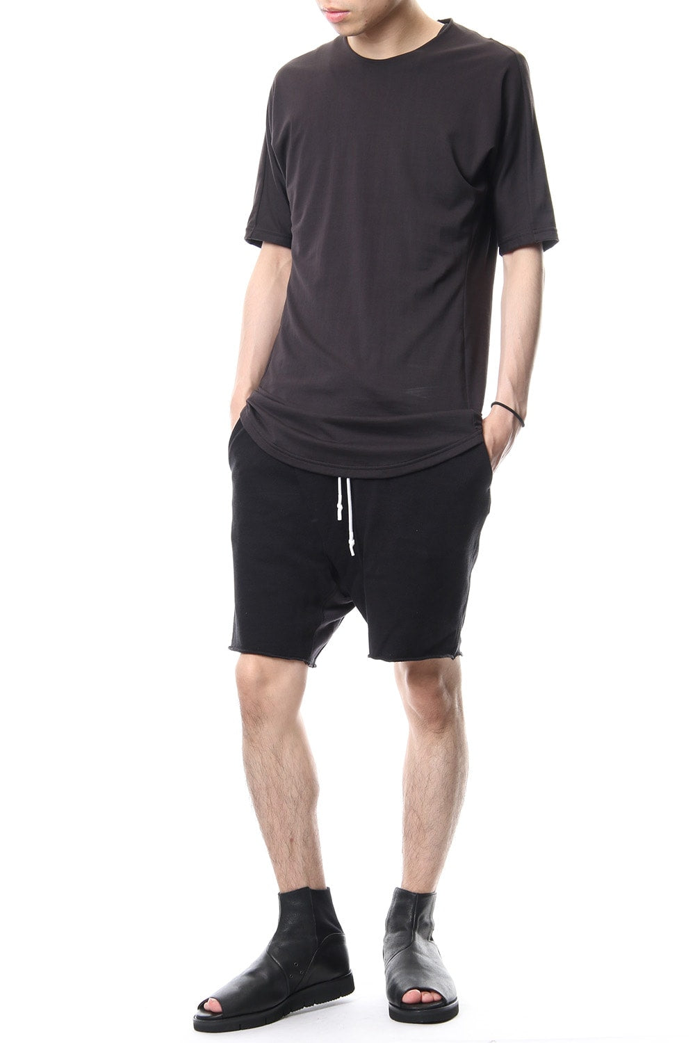 Cold Dyed Cross Shorts R+029 GRPHITE