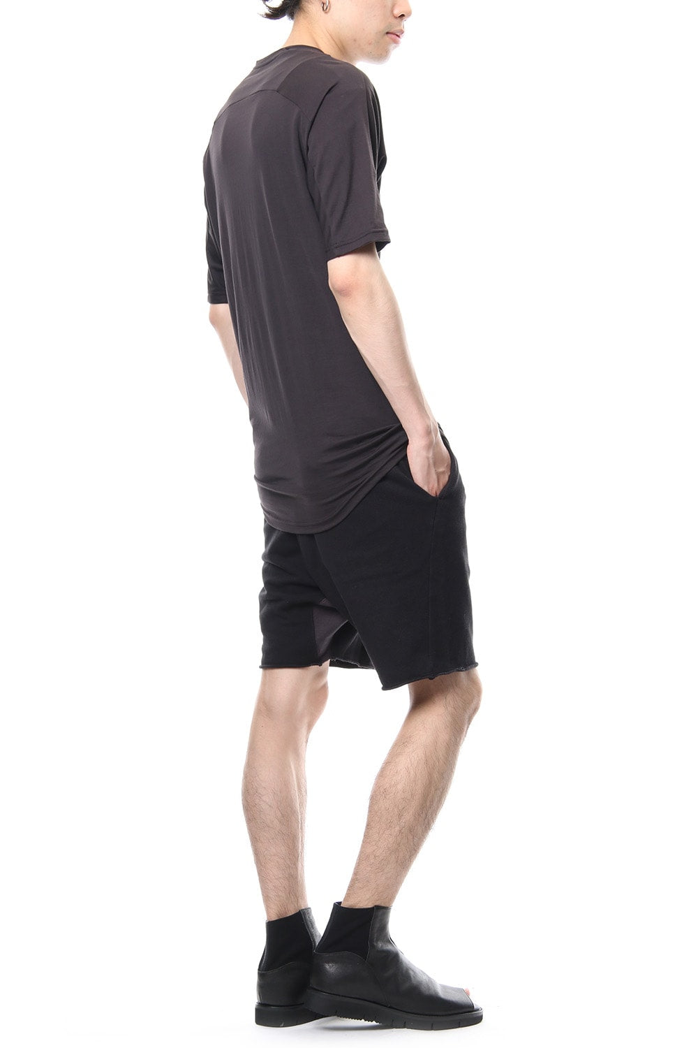 Cold Dyed Cross Shorts R+029 GRPHITE