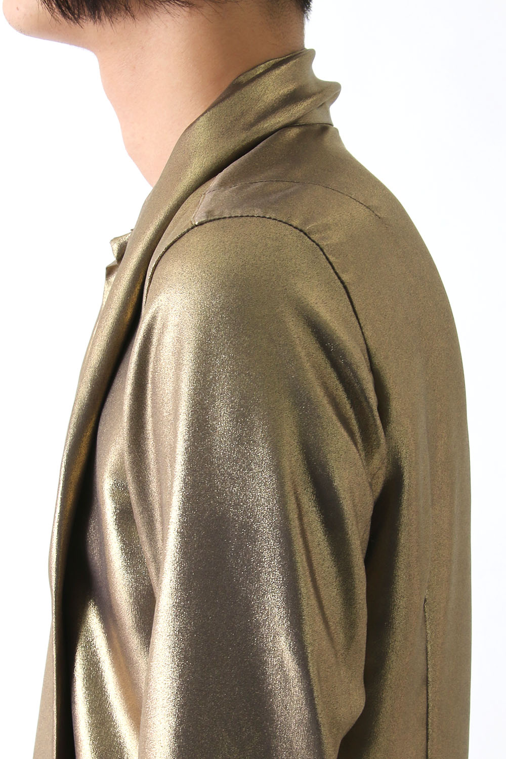 METALIC GEORGETTE SHIRT