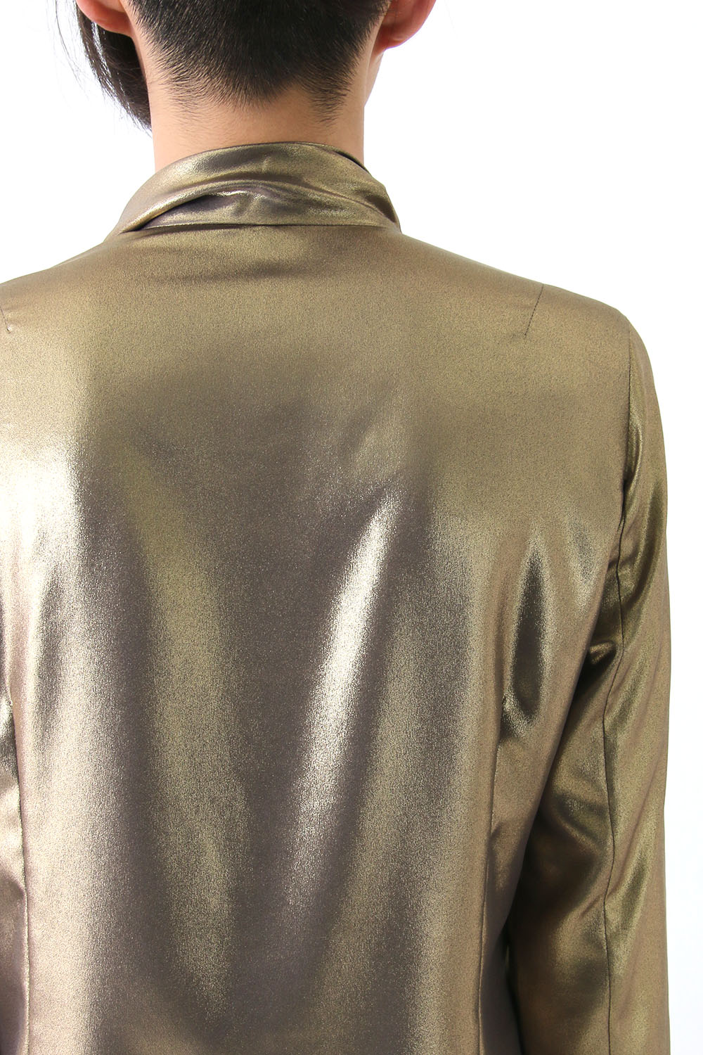 METALIC GEORGETTE SHIRT