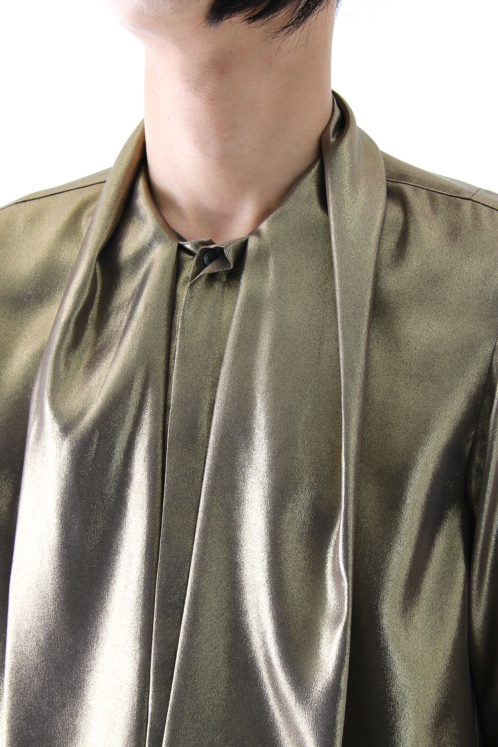 METALIC GEORGETTE SHIRT