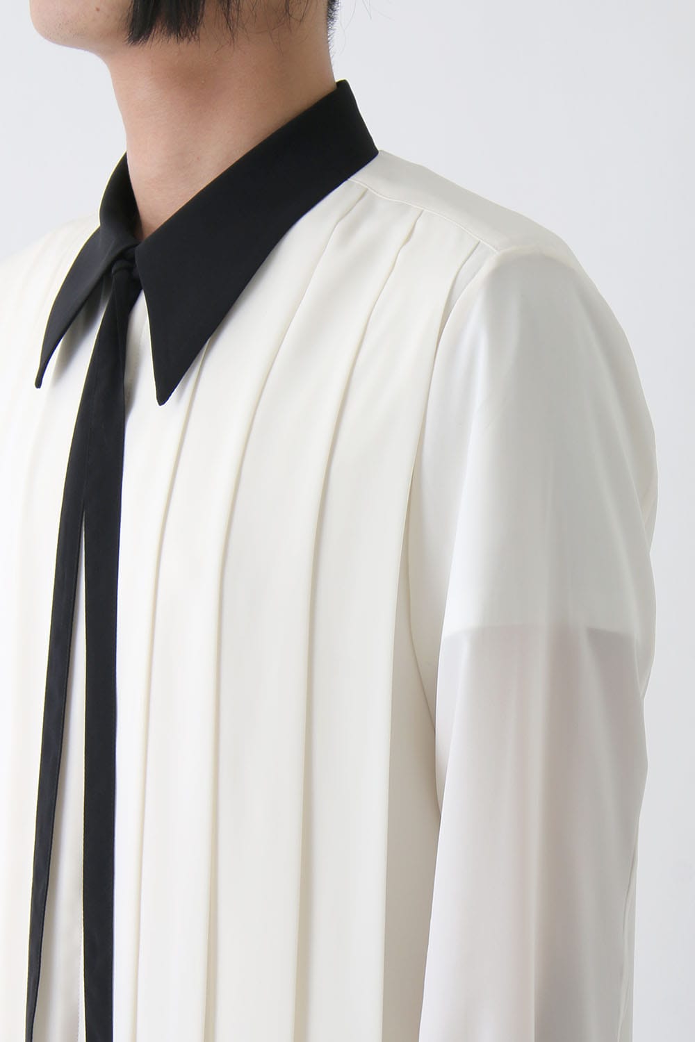 LAMBERT CREPE DE CHINE LONG SHIRT