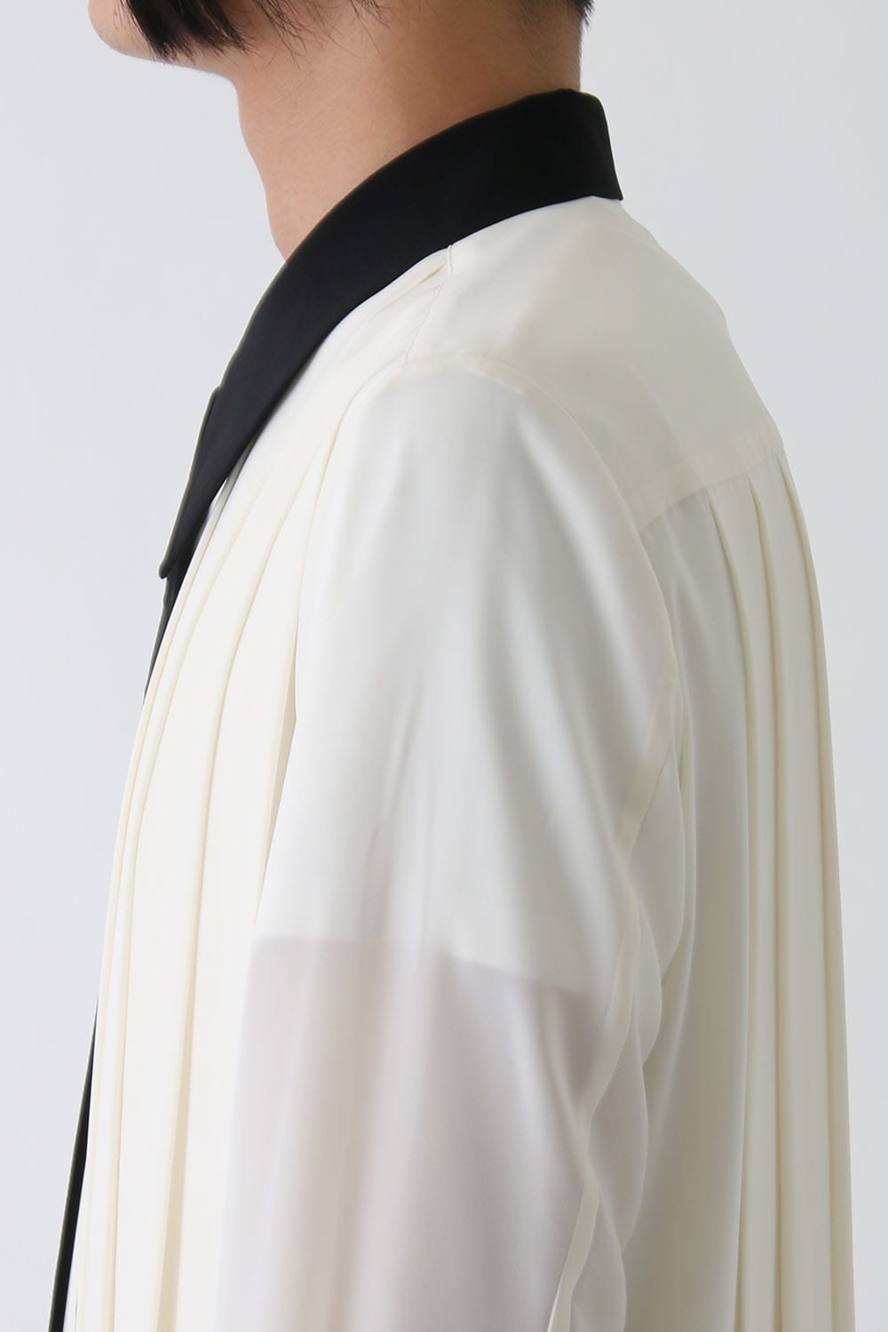 LAMBERT CREPE DE CHINE LONG SHIRT