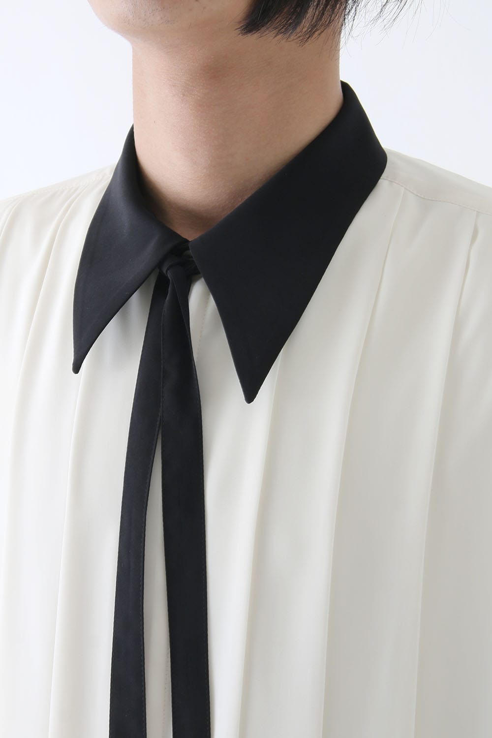 LAMBERT CREPE DE CHINE LONG SHIRT