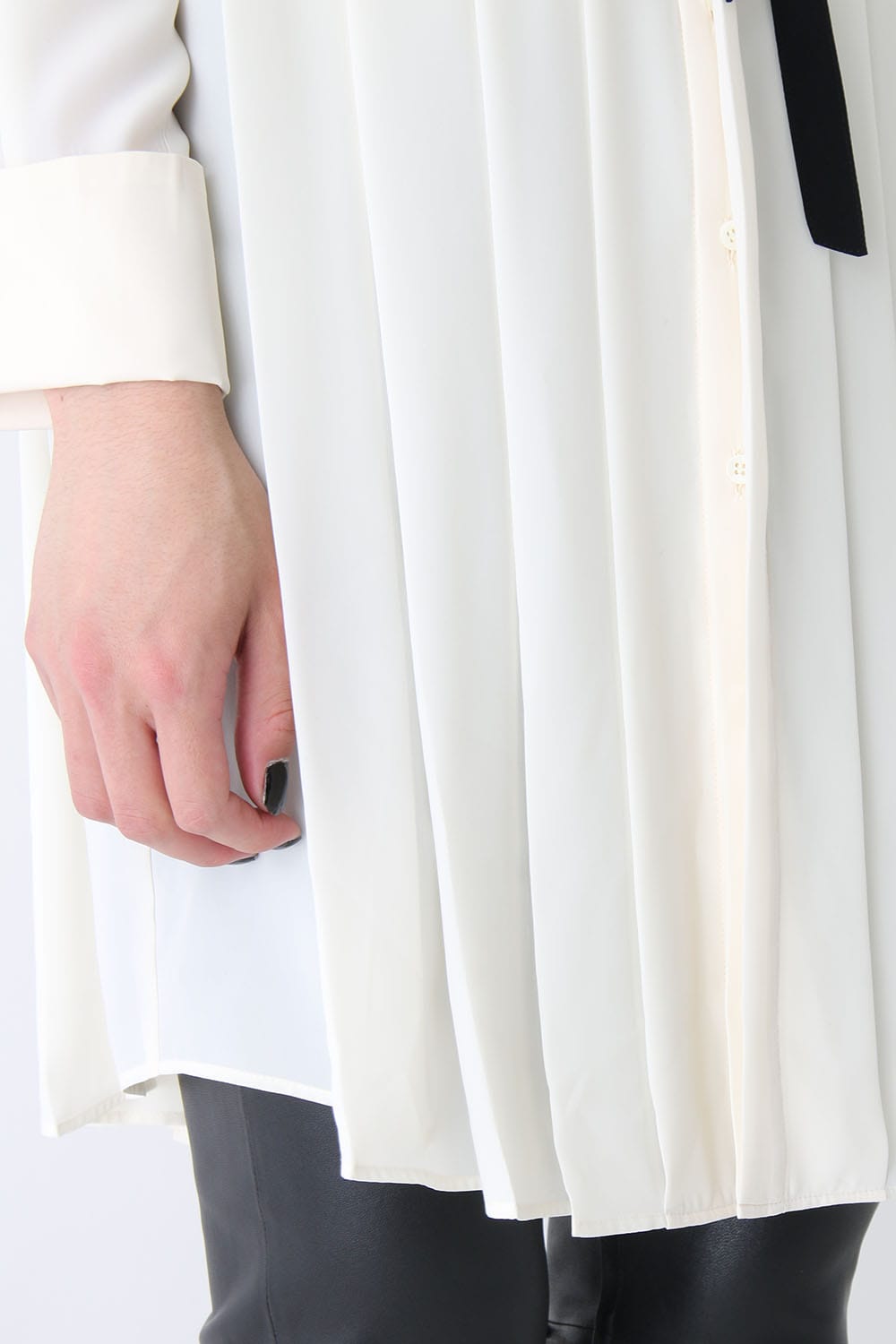 LAMBERT CREPE DE CHINE LONG SHIRT