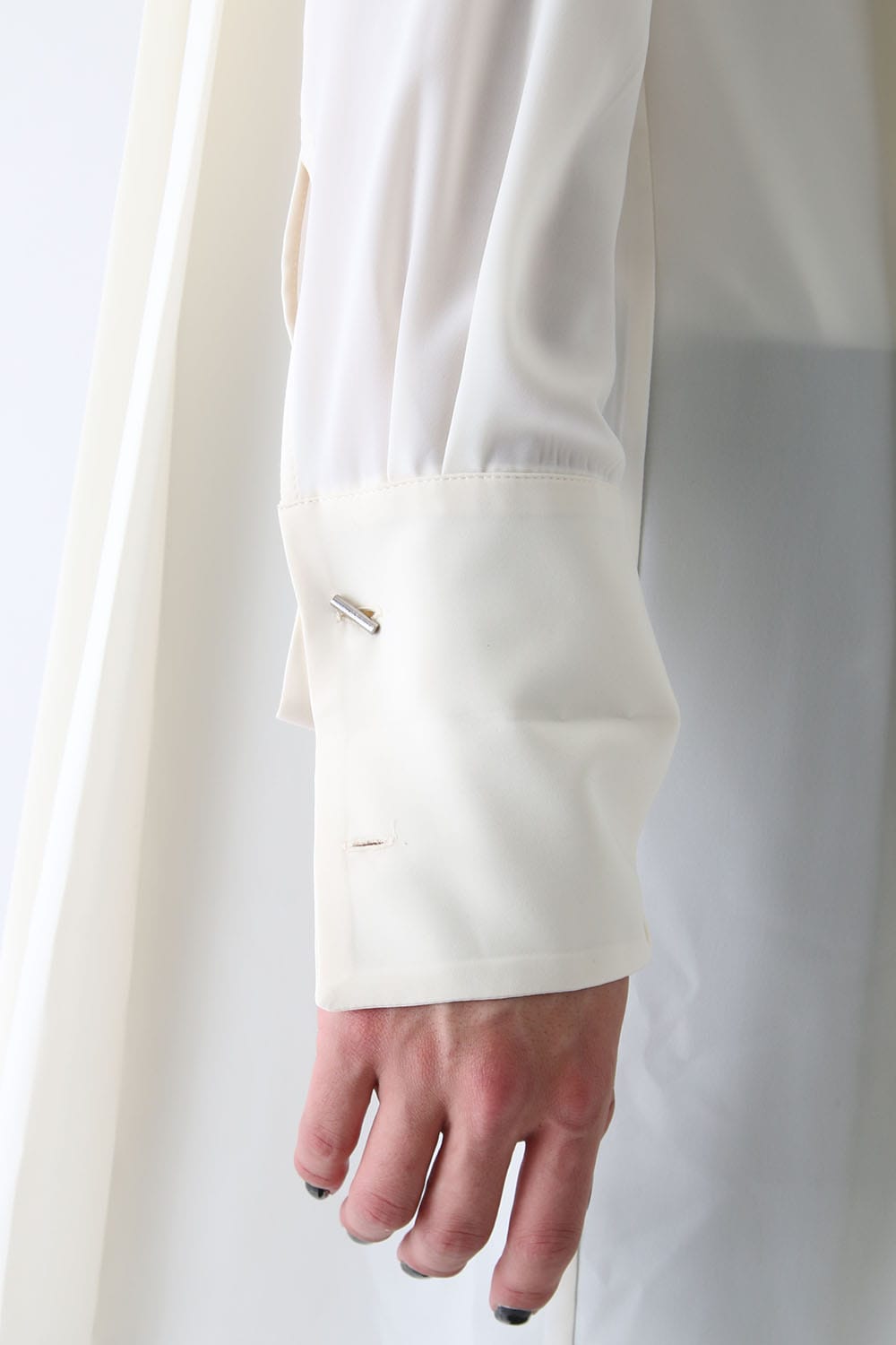 LAMBERT CREPE DE CHINE LONG SHIRT