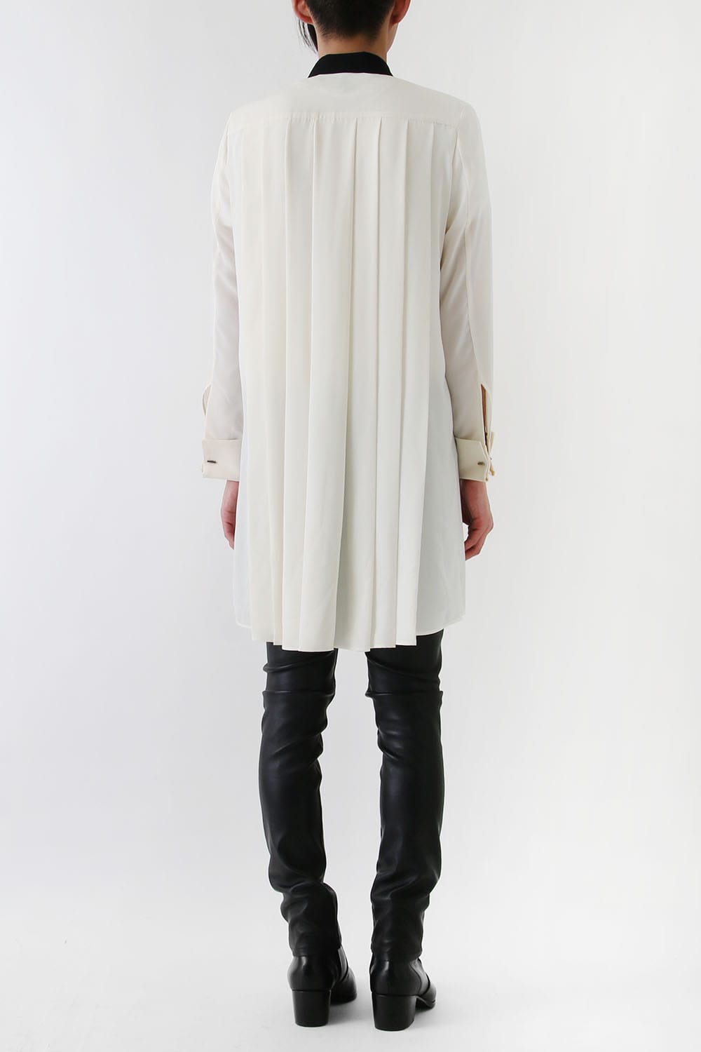 LAMBERT CREPE DE CHINE LONG SHIRT