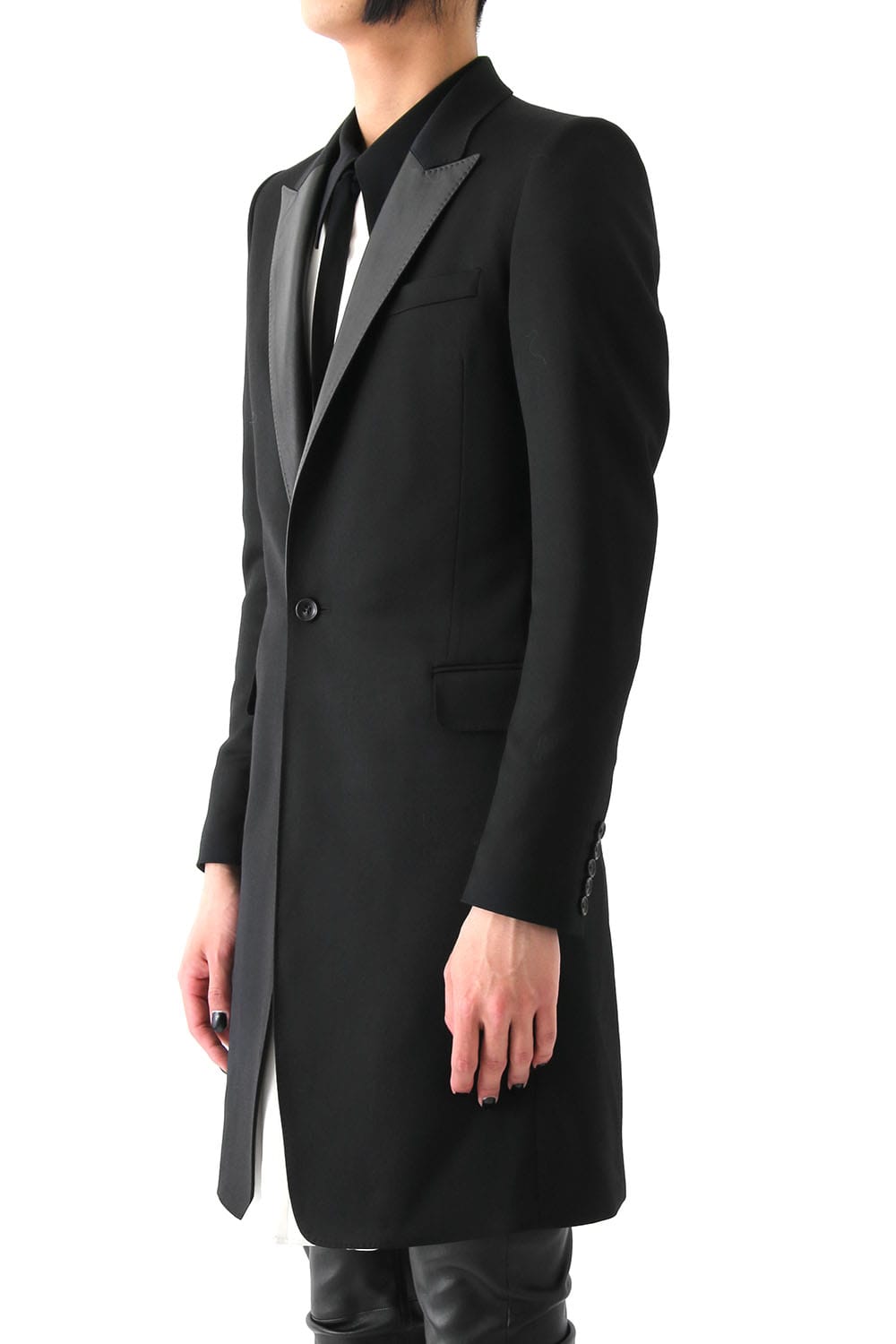 TUXEDO CLOTH STRETCH COAT