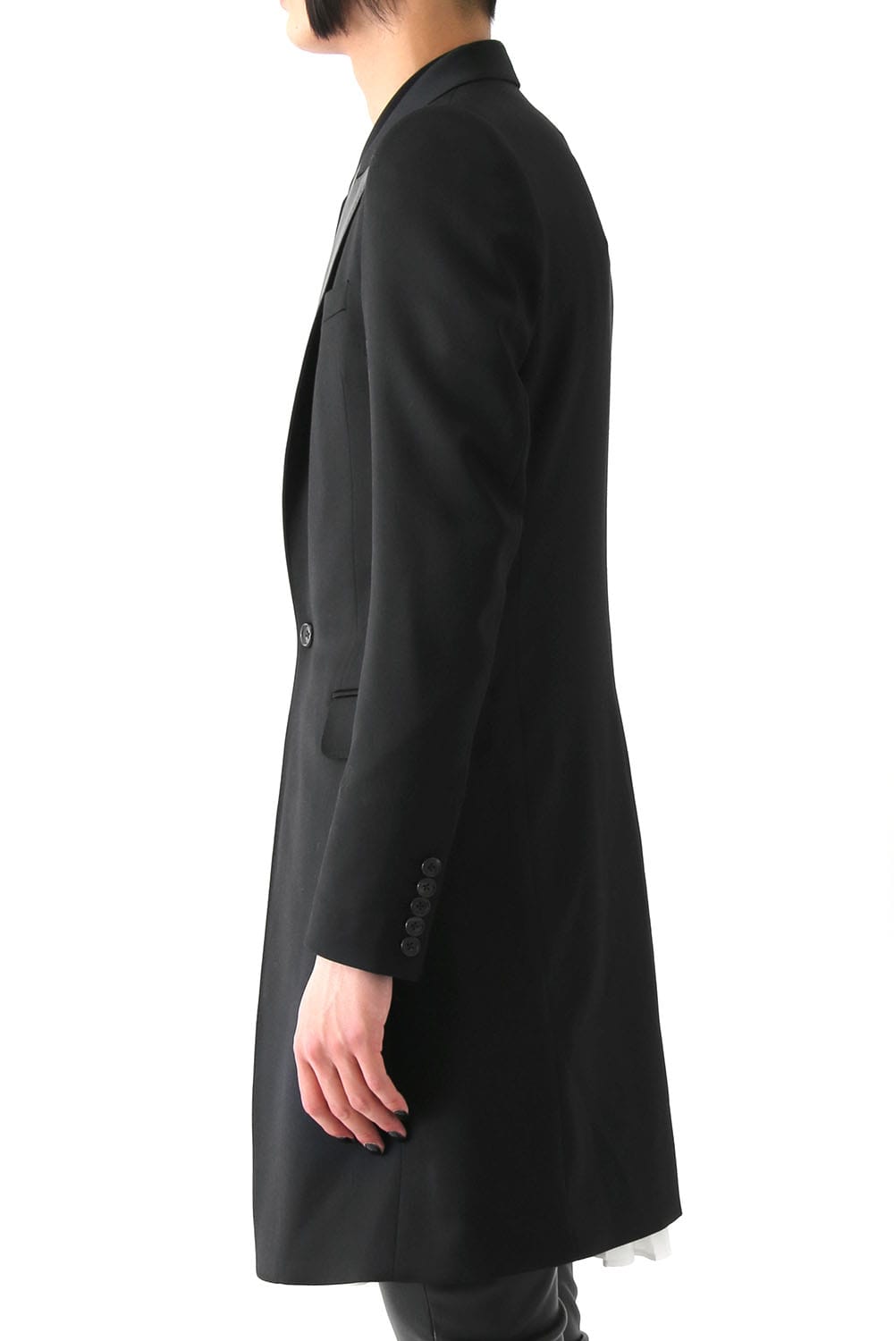 TUXEDO CLOTH STRETCH COAT