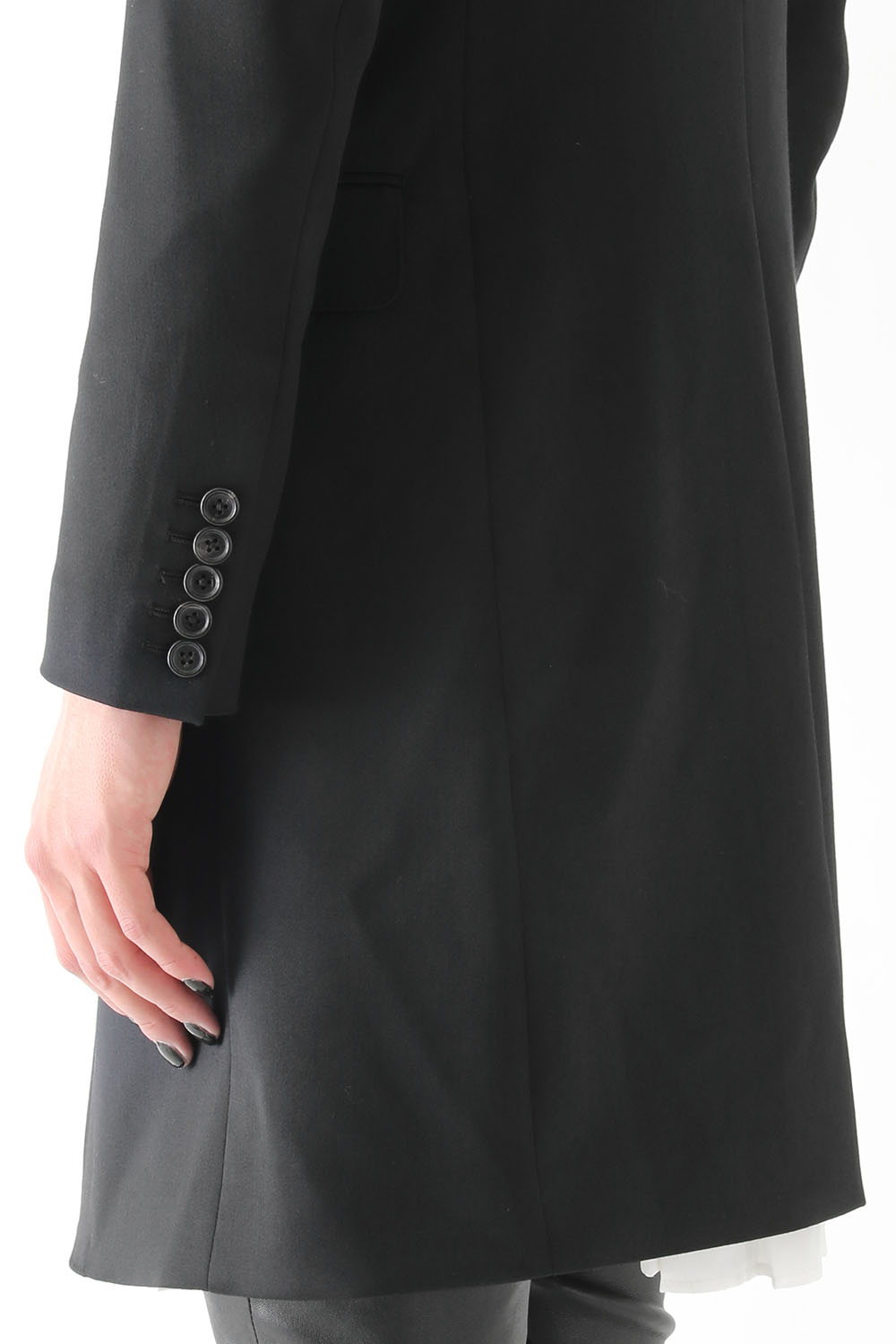 TUXEDO CLOTH STRETCH COAT