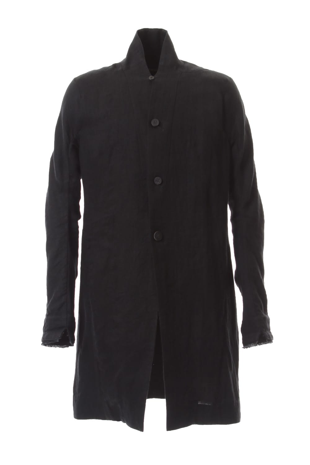 Linen Herringbone Half Coat