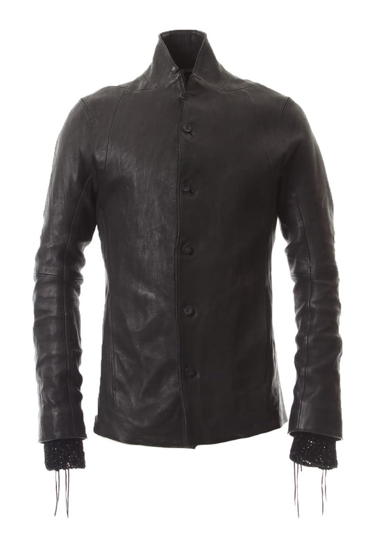 Japan Calf Leather Tailored Shirt JKT