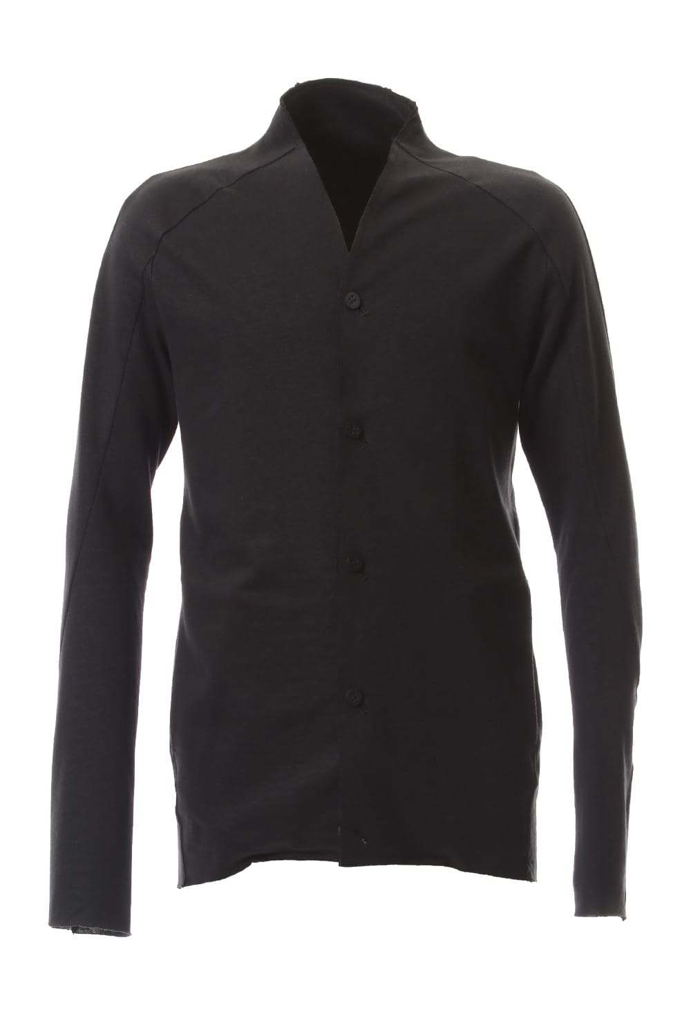 Linen x Cotton Double Face Jersey Cardigan