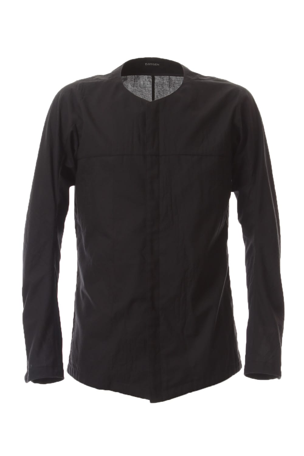 Charcoal Texture Emboss Broadcloth Minimal Shirt