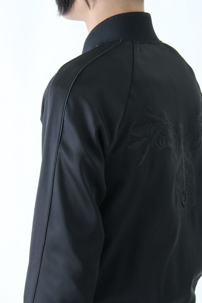 17SS Ace/Pa Satin Stretch Blouson