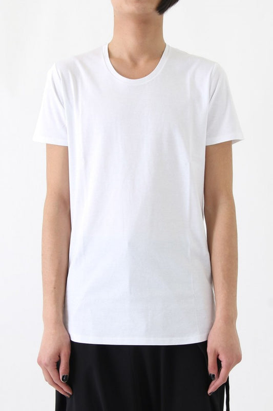 17SS 60/1 Bio Mercerization Smooth Round Tail Cut-Sew WHITE